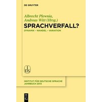 Sprachverfall?